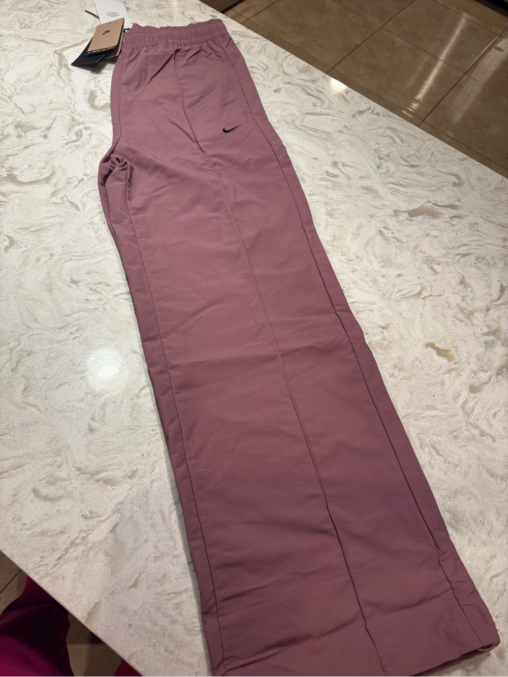 Nike women Mauve Dri-FIT Track Pants